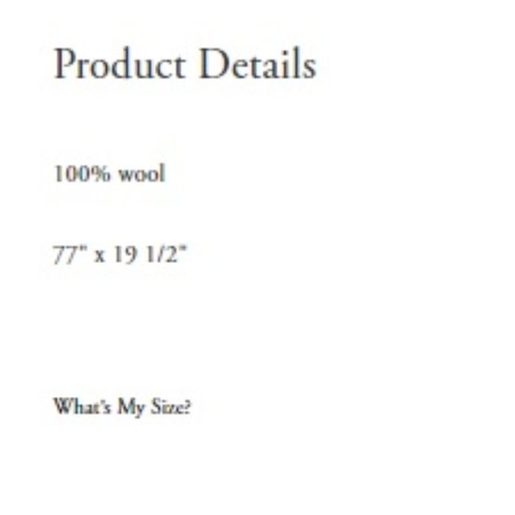 NWT $79 *NEW* Coach Varsity Stripe Oversized Muffler - Picture 4 of 4